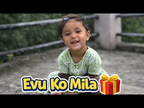 Choti Evu got a big surprise🎁😃