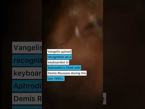 Vangelis passed away on May 17, 2022 #Vangelis #ThisDayInMusic