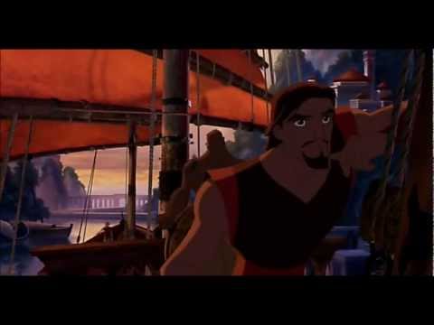 Sinbad: Legend of the Seven Seas - Marina and Sinbad's kiss