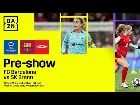 BARCELONA VS. SK BRANN | UEFA WOMEN'S CHAMPIONS LEAGUE 2023-24 PREVIEW SHOW LIVESTREAM