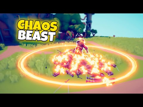 CHAOS BEAST VS EVERY FACTION | TABS MODDED GAMEPLAY