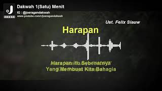Download lagu Dakwah 1(Satu) Menit | Harapan | Ustadz Felix Siauw | Joeragan Dakwah mp3