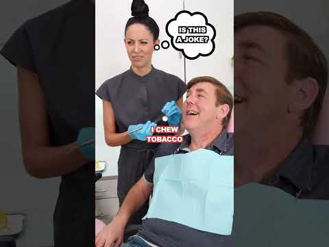 does chewing tobacco prevent cavities? (HINT: the answer is no) #shorts