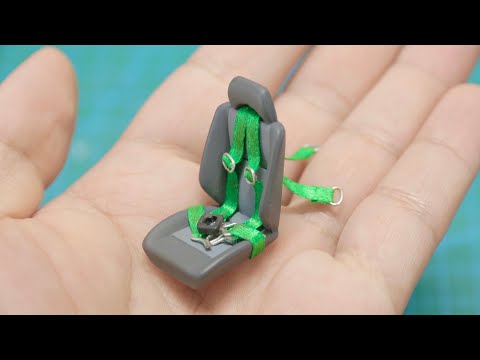 How to Make 4-Point Racing Harness Seat Belts for Scale Model Cars