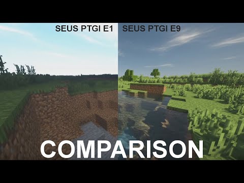 Evolution of Seus PTGI (E1-E9) - Quick comparison