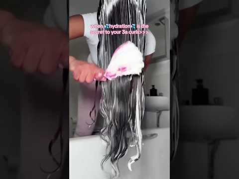 3C CURL WASH DAY ROUTINE💦#cocoandeve #asmr #sarisfying #curlyhair #curlygirl #curls