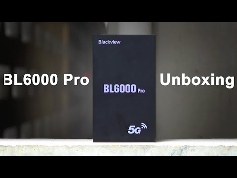 Blackview BL6000 Pro  - 5G Ruggedized Smartphone - Unboxing And Review