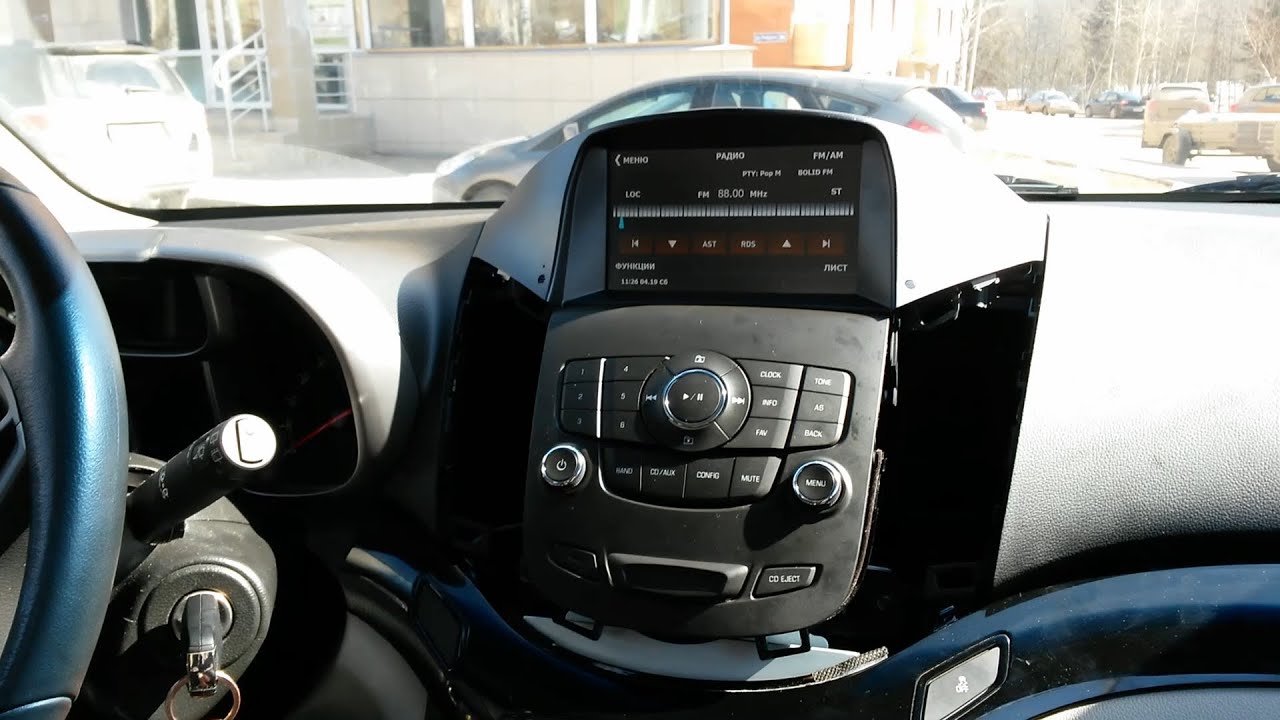 Как снять магнитолу на Шевроле Орландо: подробная инструкция