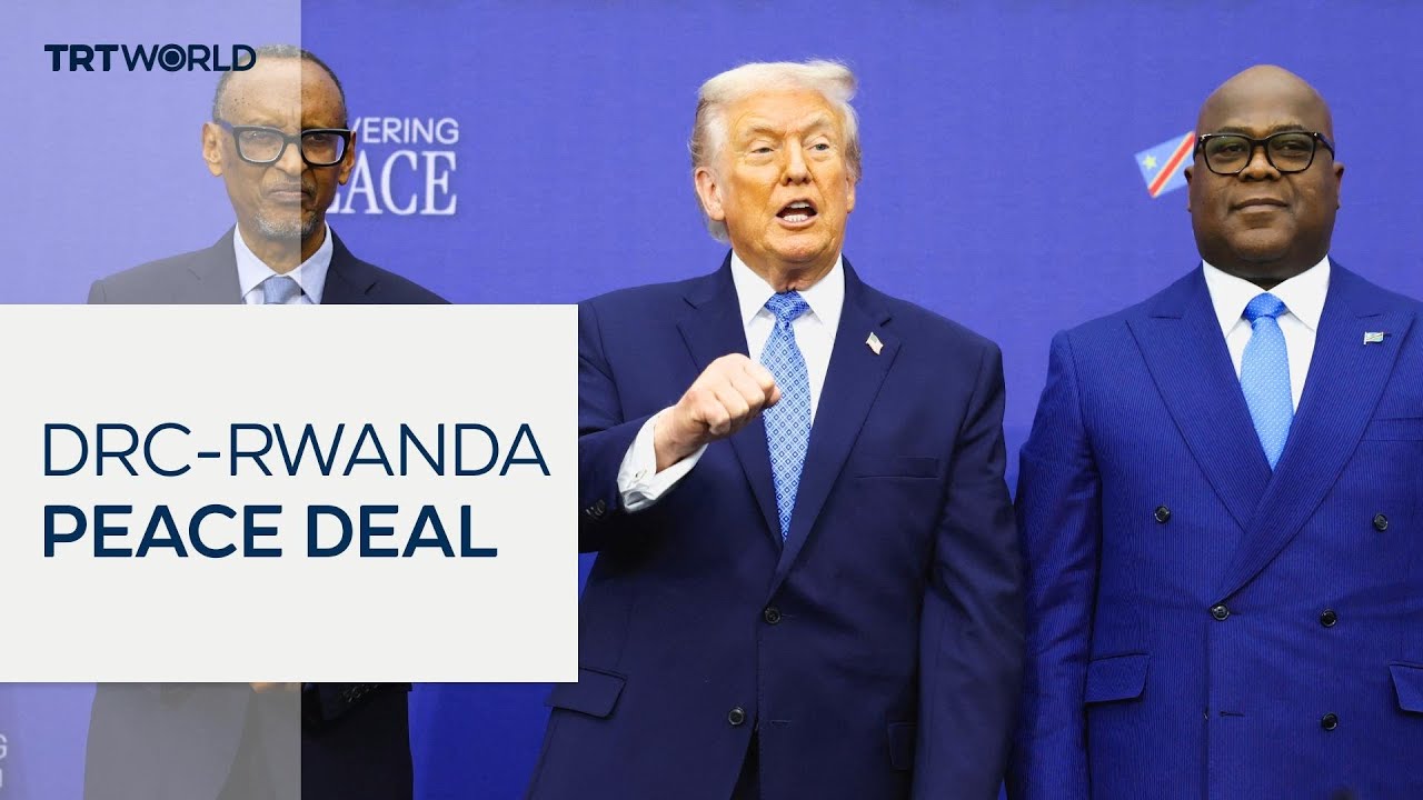 DRC and Rwanda sign US-brokered peace deal