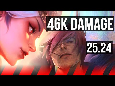 KAYLE vs SETT (TOP) | Good KDA: 15/1/9, 46K damage | KR Master | 25.24