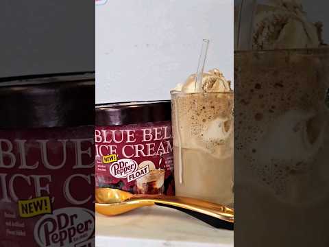 Dr Pepper Float Ice Cream