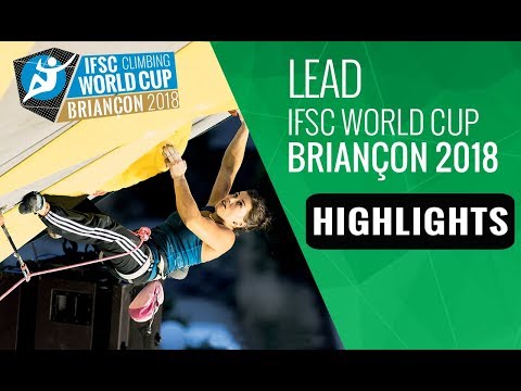 IFSC Climbing World Cup Briançon 2018 - Lead Finals Highlights
