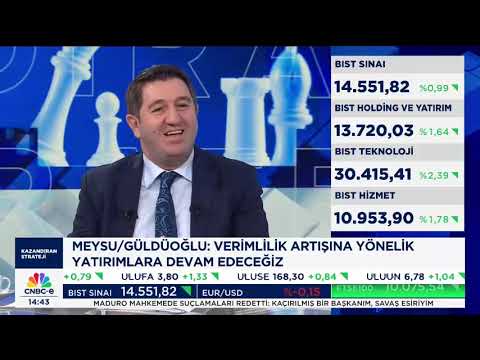 Meysu Halka Arz Yolculuğu | CEO Osman Güldüoğlu CNBC-e Canlı Yayın
