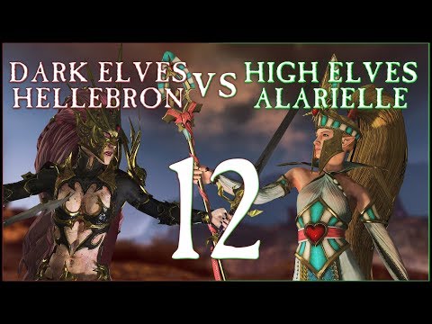 TRAPPED LIKE RATS - Hellebron vs Alarielle (Head to Head) - Total War: WARHAMMER II - Ep.12!