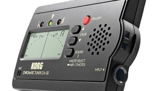 Video thumbnail for KORG CA-30 Guitar Tuner, Demo by JandW Music