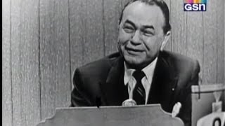 What's My Line? - Edward G Robinson (Jan 15, 1956)