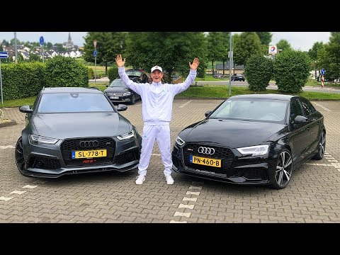 Met de Audi RS6+ ABT en de Audi RS3 naar Duitsland!