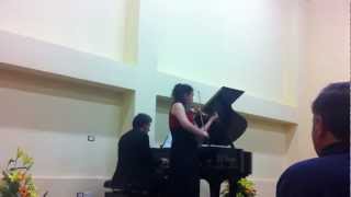 Greta Medini plays Carmen Fantasy Sarasate