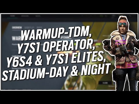 *NEW* Y7S1 OPERATOR, WARMUP TDM MODE, Y6S4 & Y7S1 ELITES & 2 STADIUM MAPS LEAKS - Rainbow Six Siege