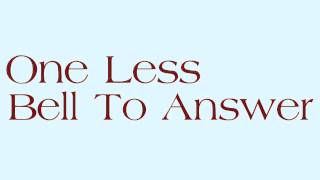 Burt Bacharach / Cissy Houston ~ One Less Bell To Answer