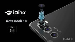 Idino Note Book 10 Android Tablet PC - 8GB RAM - Android Tablet with 360 degree Rotation
