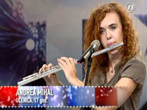 Hrvatski Super Talent 2011. audicija - Andrea Mihal (17 god.)
