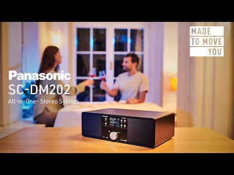 Elegantes Micro HiFi System mit DAB+ SC-DM202 | Panasonic Produktvorstellung