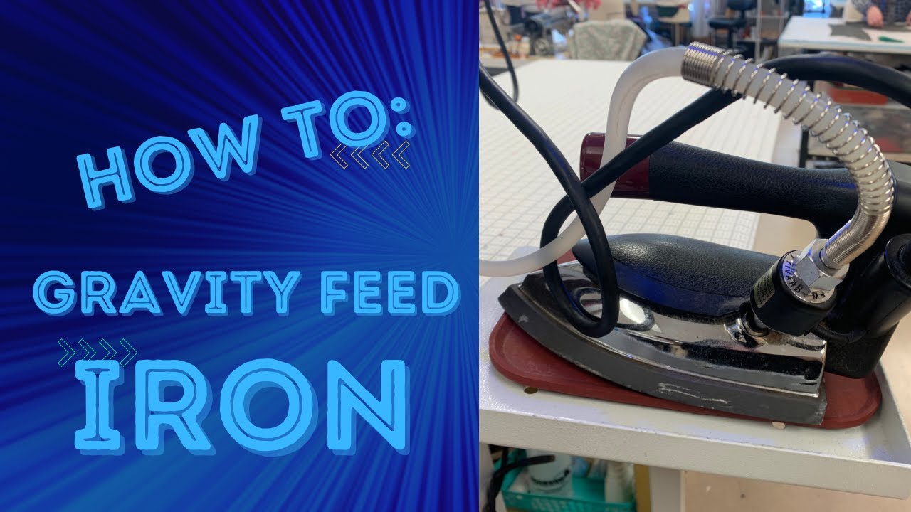 How to Use a Gravity-Feed Iron || Höt-Steam SGB-900