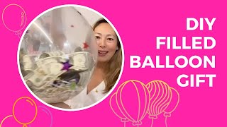 How To Make Filled Balloons | How To Use a Bloonsy Balloon Maker | DIY Filled Balloon Gift