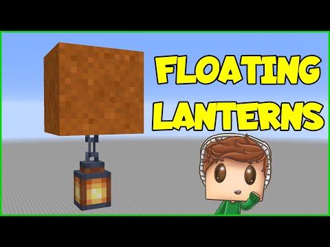 Minecraft Tutorial: How to Make the Floating Sand...