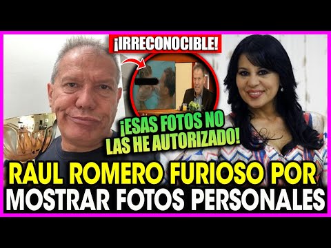 RAÚL ROMERO SE ENFADÓ CON LORENA CARAVEDO POR MOSTRAR FOTOS PERSONALES SIN SU PERMISO