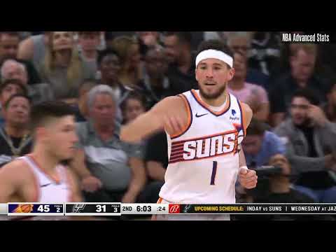 Devin Booker 32 pts 7 reb 9 ast vs San Antonio Spurs | 2024-03-23