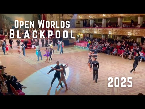 The Open Worlds Blackpool I 2025 I Semi Final I Trophy Latin A