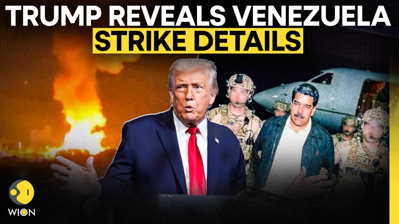 US Attacks Venezuela LIVE: Trump  Reveals How Nicolas Maduro Was Captured In Venezuela Operation