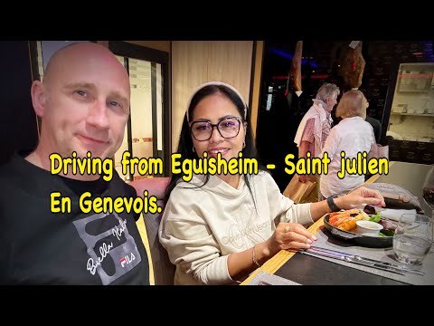Driving from Eguisheim to Saint julien En Genevois I France I AC Hotels Marriott