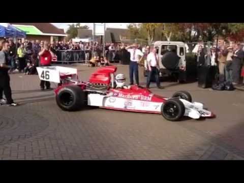 BRM P153 P180 P201 warm up Howden Ganley