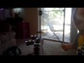Playing Drums To Bubble Guppies