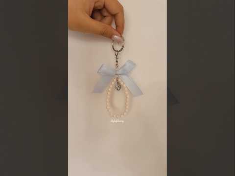 DIY Cute Keychain #shorts #diy #keychain #craft #cute