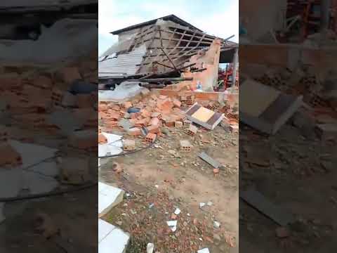 Estragos causados pelo temporal em Itaiópolis - Sc