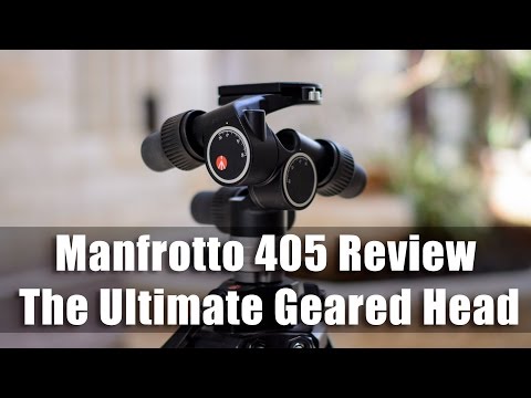 Manfrotto Digital Geared Head 405 video