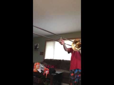 How to play Old MacDonald on a Trombone