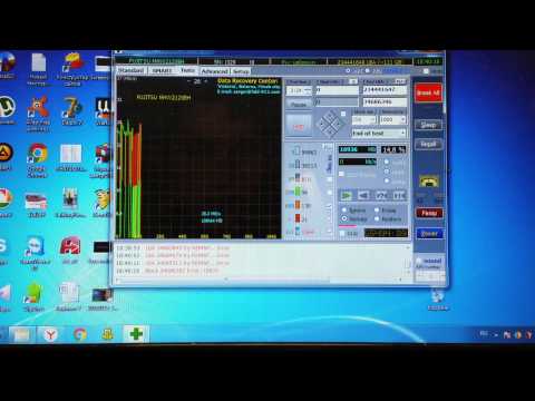 Тестирование жесткого диска  программой Victoria 4.47