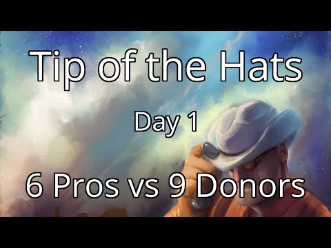 TotH 2013 | Day 1 - 6 Pros vs 9 Donors