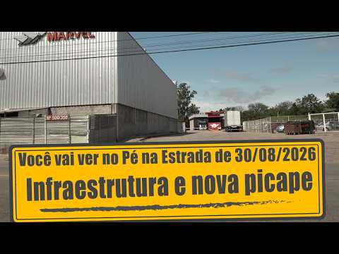 Infraestrutura em áreas industriais nas cidades e nova picape no agro