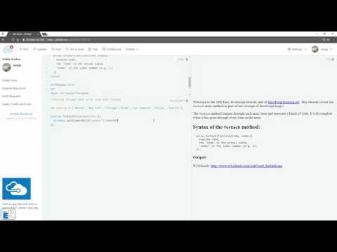 Easy Javascript Looping With Array Foreach Method 26