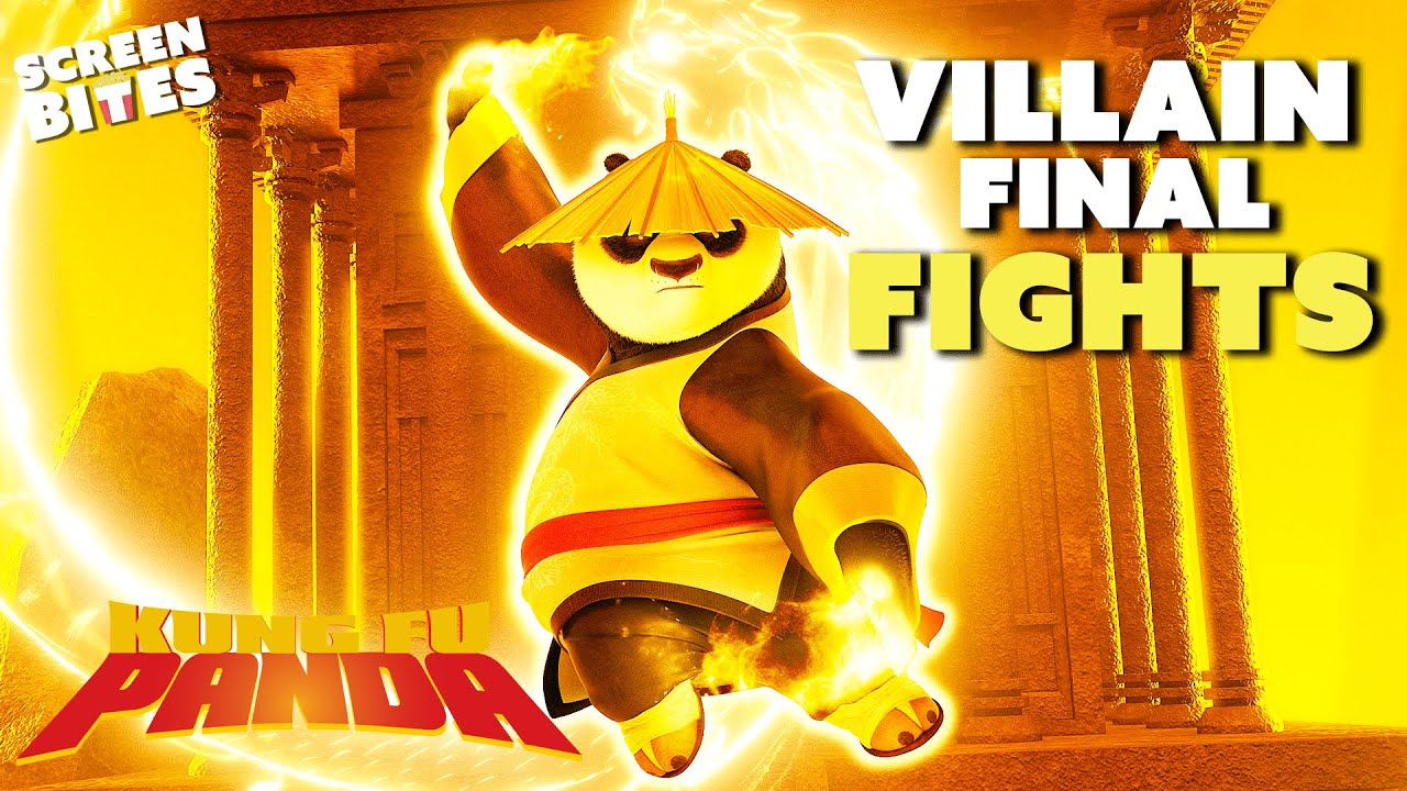 Po Vs Every Villain (All Final Fights) | Kung Fu Panda | Screen Bites
