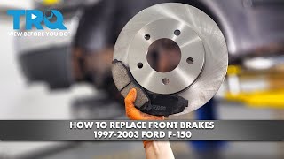 How to Replace Front Brakes 1997-2003 Ford F-150