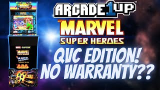 Arcade1Up QVC Marvel Super Heroes Cabinets on Sale - WITH NO WARRANTY?!