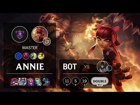Annie Bot vs Jhin - EUW Master Patch 10.24