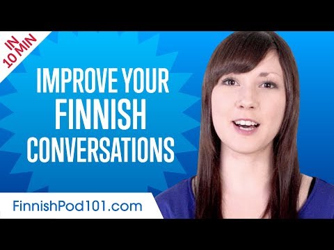 Learn Finnish in 10 Minutes - Improve your Finnish Conversation Skills